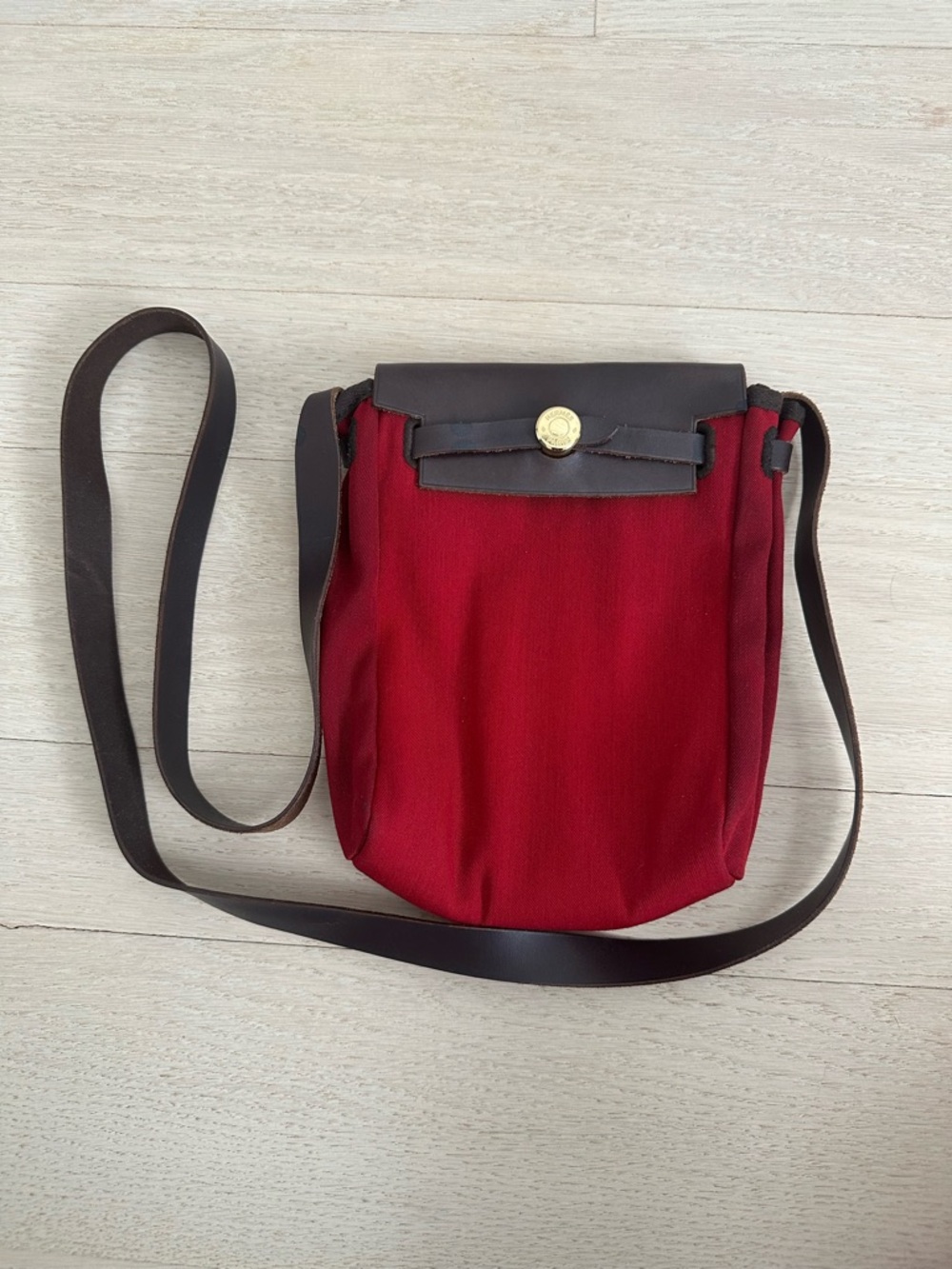 Hermes Herbag TPM in Canvas